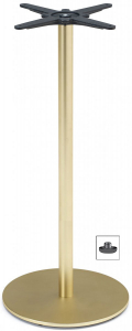 Подстолье металлическое барное Scab Design Tiffany чугун, сталь сатинированная латунь Фото 1