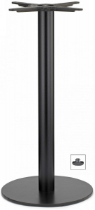 Подстолье металлическое барное Scab Design Tiffany чугун, сталь черный Фото 1
