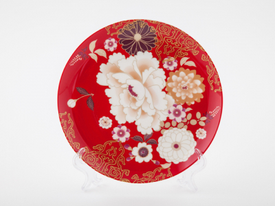 Тарелка Maxwell Williams Kimono фарфор красный Фото 1