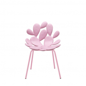 Комплект пластиковых стульев Qeeboo Filicudi Set 2 металл, полиэтилен розовый Фото 4
