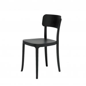 Комплект пластиковых стульев Qeeboo K Set 2 полипропилен черный Фото 7