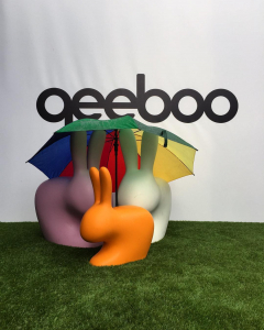 Стул пластиковый Qeeboo Rabbit полиэтилен белый Фото 22