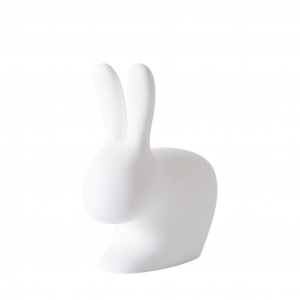 Стул пластиковый детский Qeeboo Rabbit Baby полиэтилен белый Фото 4