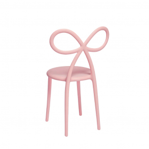 Комплект пластиковых стульев Qeeboo Ribbon Set 2 полипропилен розовый Фото 9
