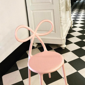 Комплект пластиковых стульев Qeeboo Ribbon Set 2 полипропилен розовый Фото 22