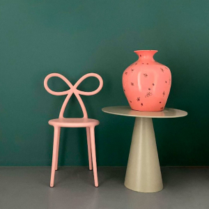 Комплект пластиковых стульев Qeeboo Ribbon Set 2 полипропилен розовый Фото 29
