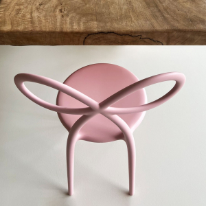 Комплект пластиковых стульев Qeeboo Ribbon Set 2 полипропилен розовый Фото 30
