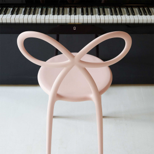 Комплект пластиковых стульев Qeeboo Ribbon Set 2 полипропилен розовый Фото 36