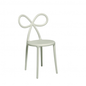 Комплект пластиковых стульев Qeeboo Ribbon Set 2 полипропилен белый Фото 9
