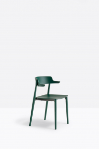 Кресло деревянное PEDRALI Nemea алюминий, ясень, фанера зеленый Фото 6