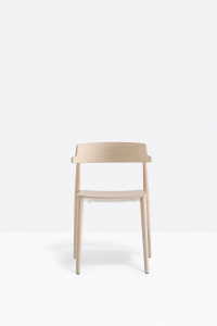 Кресло деревянное PEDRALI Nemea алюминий, ясень, фанера беленый ясень Фото 4