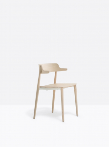 Кресло деревянное PEDRALI Nemea алюминий, ясень, фанера беленый ясень Фото 6