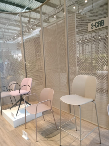 Стул пластиковый барный Scab Design Mentha Go Green сталь, технополимер тортора Фото 7