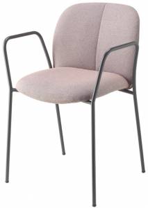 Кресло с обивкой Scab Design Mentha Pop сталь, технополимер, ткань Фото 1
