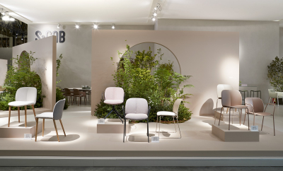 Стул пластиковый на полозьях с подушкой Scab Design Mentha Go Green сталь, технополимер тортора Фото 9