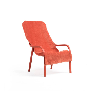 Лаунж-кресло пластиковое Nardi Net Lounge стеклопластик коралловый Фото 10