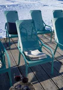 Лаунж-кресло пластиковое Nardi Net Lounge стеклопластик ментоловый Фото 6