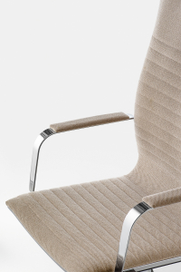 Кресло для руководителя Kastel Kruna Plus Linear алюминий, сталь, полиуретан, искусственная кожа Фото 10