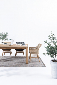 Кресло плетеное с подушкой Garden Relax Wilson тик, алюминий, искусственный ротанг, олефин натуральный, коричневый Фото 8