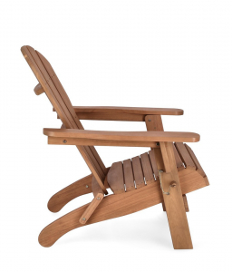 Лаунж-кресло деревянное складное Garden Relax Filadelfia акация натуральный Фото 4