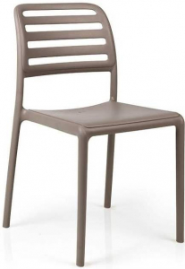 Комплект пластиковых стульев Nardi Costa Bistrot Set 4 стеклопластик тортора Фото 4
