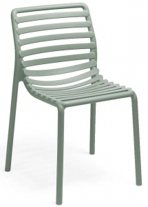 Комплект пластиковых стульев Nardi Doga Bistrot Set 2 стеклопластик мятный Фото 4