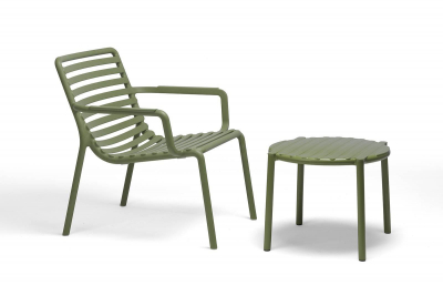 Комплект пластиковых кресел Nardi Doga Relax Set 2 стеклопластик агава Фото 5