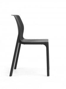 Комплект пластиковых стульев Nardi Bit Set 4 стеклопластик антрацит Фото 5