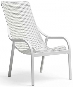 Комплект пластиковых кресел Nardi Net Lounge Set 2 стеклопластик белый Фото 4