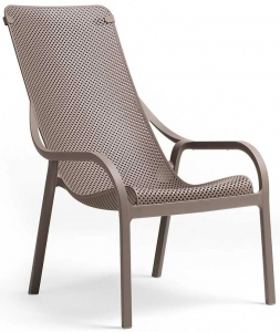Комплект пластиковых кресел Nardi Net Lounge Set 2 стеклопластик тортора Фото 4