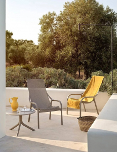 Комплект пластиковых кресел Nardi Net Lounge Set 4 стеклопластик тортора Фото 6