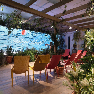 Комплект пластиковых кресел Nardi Net Lounge Set 2 стеклопластик коралловый Фото 21