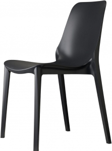 Комплект пластиковых стульев Scab Design Ginevra Set 2 стеклопластик антрацит Фото 3