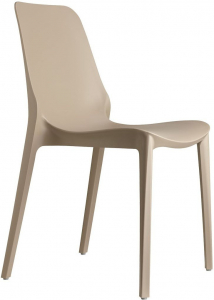 Комплект пластиковых стульев Scab Design Ginevra Set 4 стеклопластик тортора Фото 3