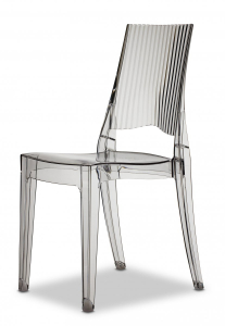 Комплект прозрачных стульев Scab Design Glenda Set 4 поликарбонат прозрачный Фото 4