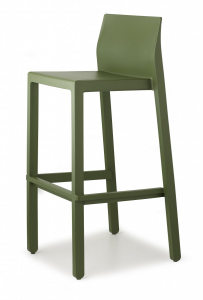 Комплект пластиковых барных стульев Scab Design Kate Set 4 технополимер зеленый Фото 3