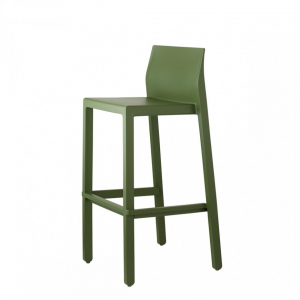 Комплект пластиковых полубарных стульев Scab Design Kate Set 2 технополимер зеленый Фото 5