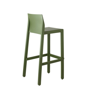 Комплект пластиковых полубарных стульев Scab Design Kate Set 4 технополимер зеленый Фото 5