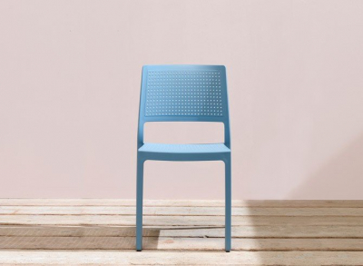 Комплект пластиковых стульев Scab Design Emi Set 2 стеклопластик голубой Фото 5