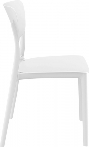 Комплект пластиковых стульев Siesta Contract Monna Set 2 стеклопластик белый Фото 8