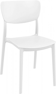 Комплект пластиковых стульев Siesta Contract Monna Set 2 стеклопластик белый Фото 4