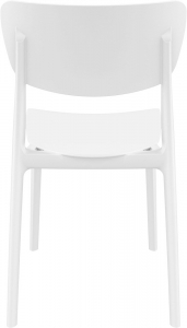 Комплект пластиковых стульев Siesta Contract Monna Set 4 стеклопластик белый Фото 8