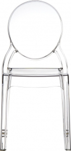 Комплект прозрачных стульев Siesta Contract Elizabeth Set 2 поликарбонат прозрачный Фото 4