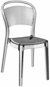 Комплект прозрачных стульев Siesta Contract Bee Set 4 поликарбонат прозрачный Фото 4