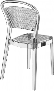 Комплект прозрачных стульев Siesta Contract Bee Set 4 поликарбонат прозрачный Фото 5
