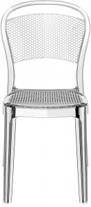 Комплект прозрачных стульев Siesta Contract Bee Set 4 поликарбонат прозрачный Фото 14