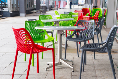 Комплект пластиковых стульев Siesta Contract Air Set 4 стеклопластик зеленый Фото 17