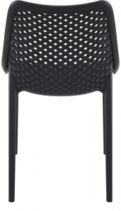 Комплект пластиковых стульев Siesta Contract Air Set 4 стеклопластик черный Фото 5
