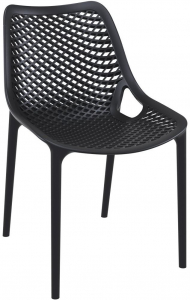 Комплект пластиковых стульев Siesta Contract Air Set 4 стеклопластик черный Фото 6