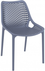 Комплект пластиковых стульев Siesta Contract Air Set 2 стеклопластик темно-серый Фото 4